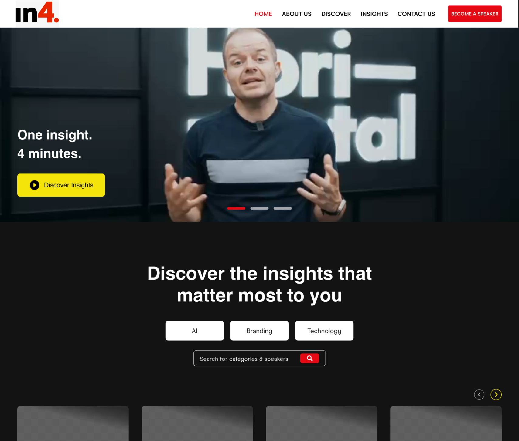 The IN4 – AI-Powered Startup Intelligence Platform